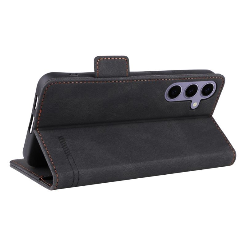 Kinyitható Tokok Samsung Galaxy S25 5g Retro Velúr Hatású