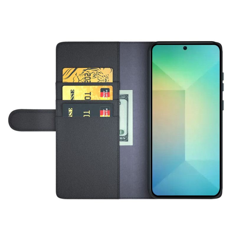 Kinyitható Tokok Samsung Galaxy S25 5g Valódi Bőr