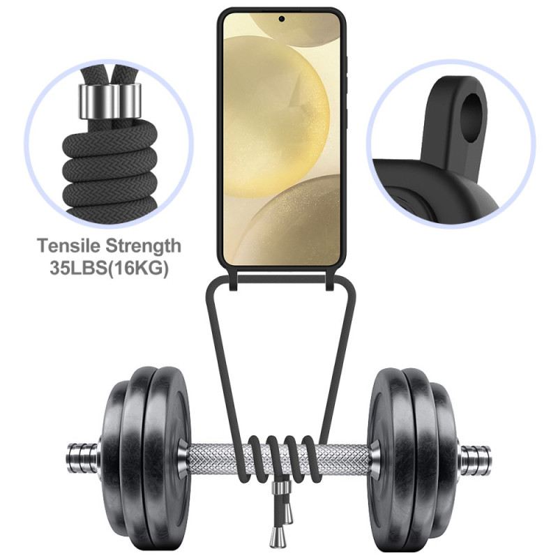 Mobiltelefon Tokok Samsung Galaxy S25 5g Folyékony Szilikon