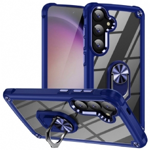 Tok Samsung Galaxy S25 5g Átlátszó Integrált Állvánnyal