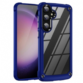 Tok Samsung Galaxy S25 5g Átlátszó Szilikon Szélekkel