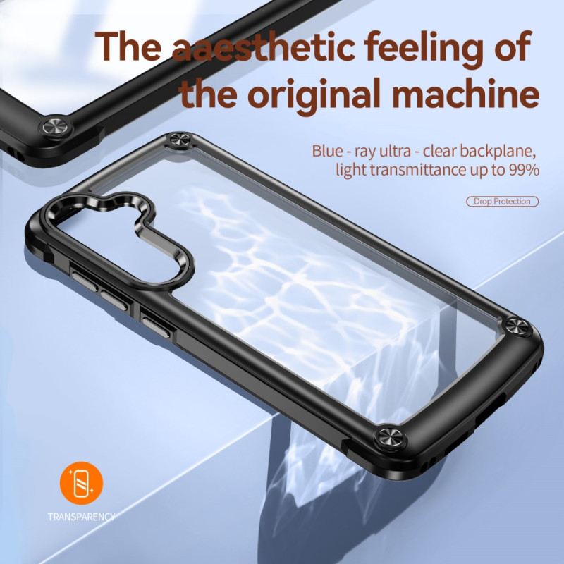 Tok Samsung Galaxy S25 5g Átlátszó Szilikon Szélekkel