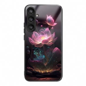 Tok Samsung Galaxy S25 5g Edzett Üveg Lótuszminta