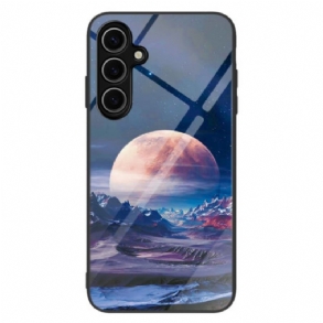 Tok Samsung Galaxy S25 5g Fehér Bolygó Edzett Üveg