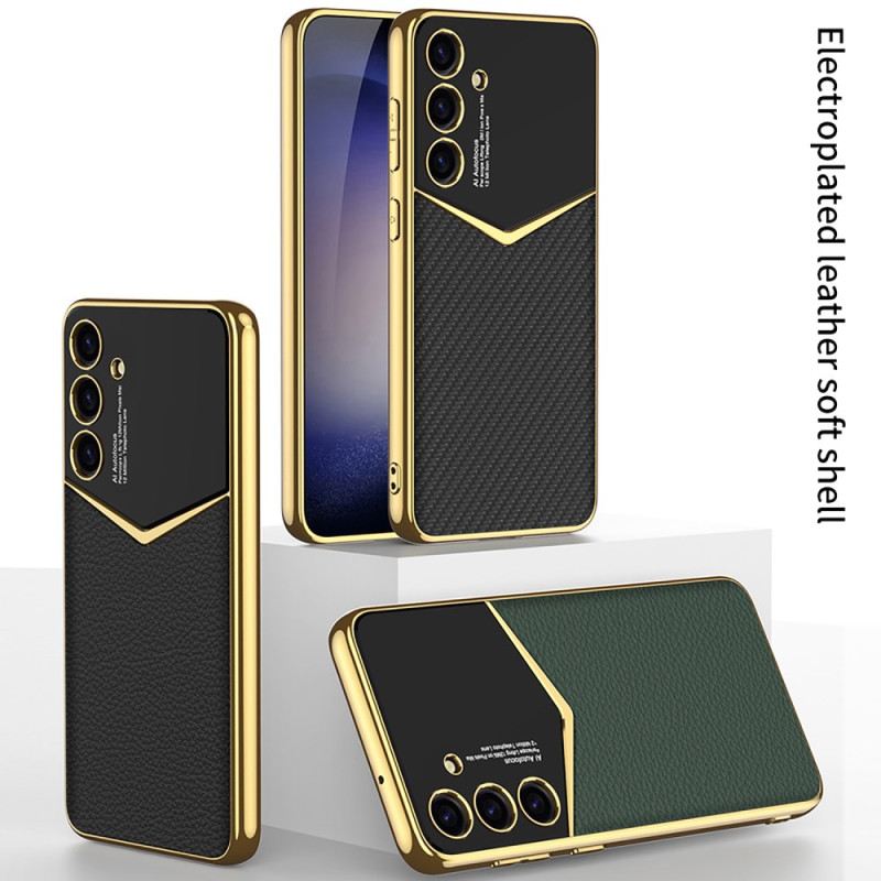 Tok Samsung Galaxy S25 5g Fémes Stílusú Perem