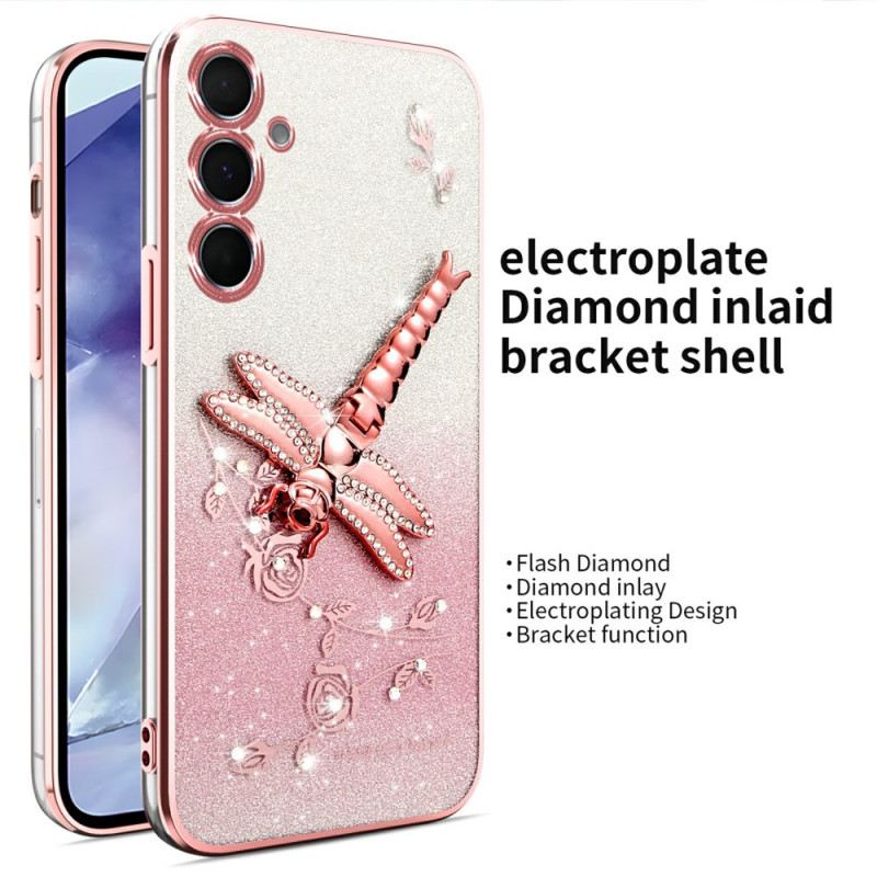 Tok Samsung Galaxy S25 5g Kadem Szitakötő Állvánnyal