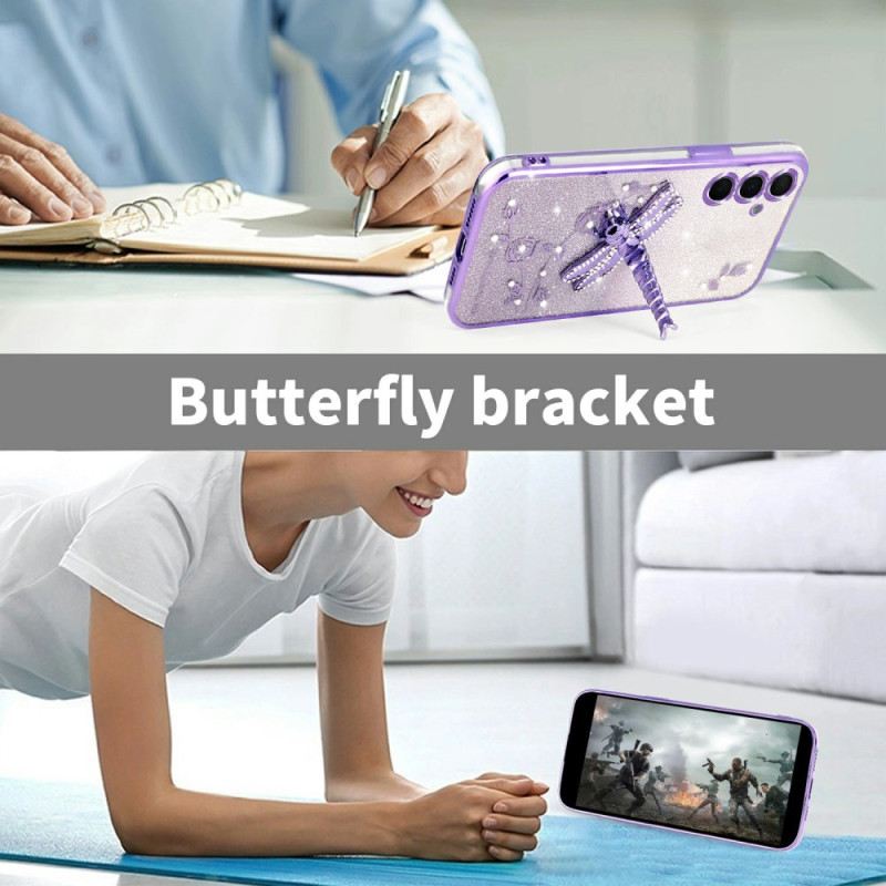 Tok Samsung Galaxy S25 5g Kadem Szitakötő Állvánnyal