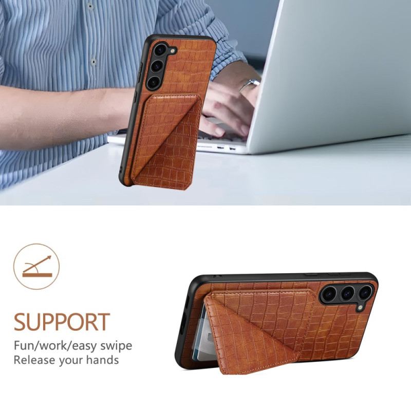 Tok Samsung Galaxy S25 5g Krokodil Textúrájú Kártyatartó