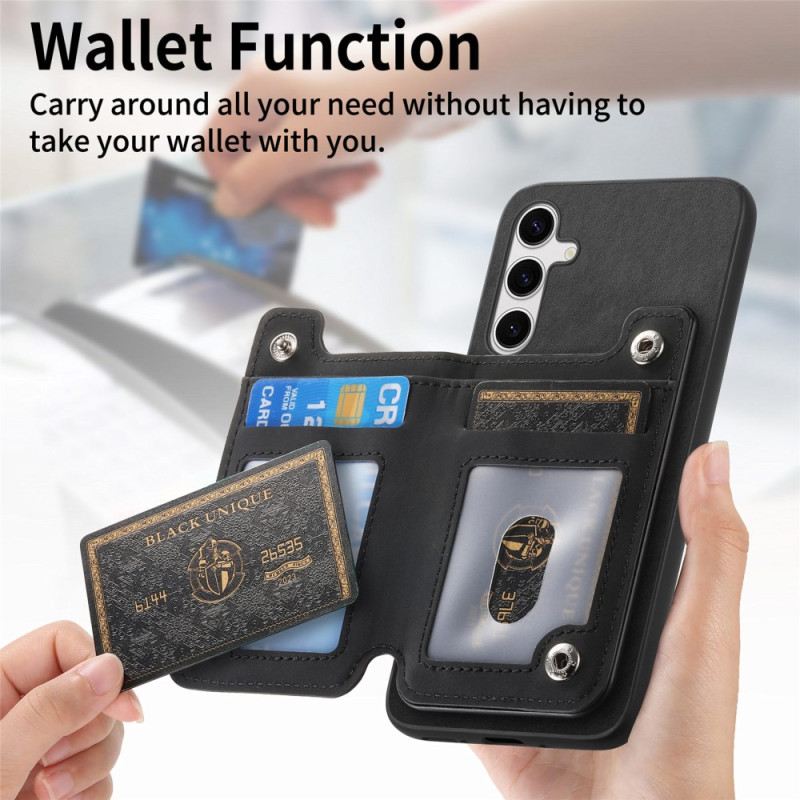 Tok Samsung Galaxy S25 5g Levehető Mágneses Kártyatartóval