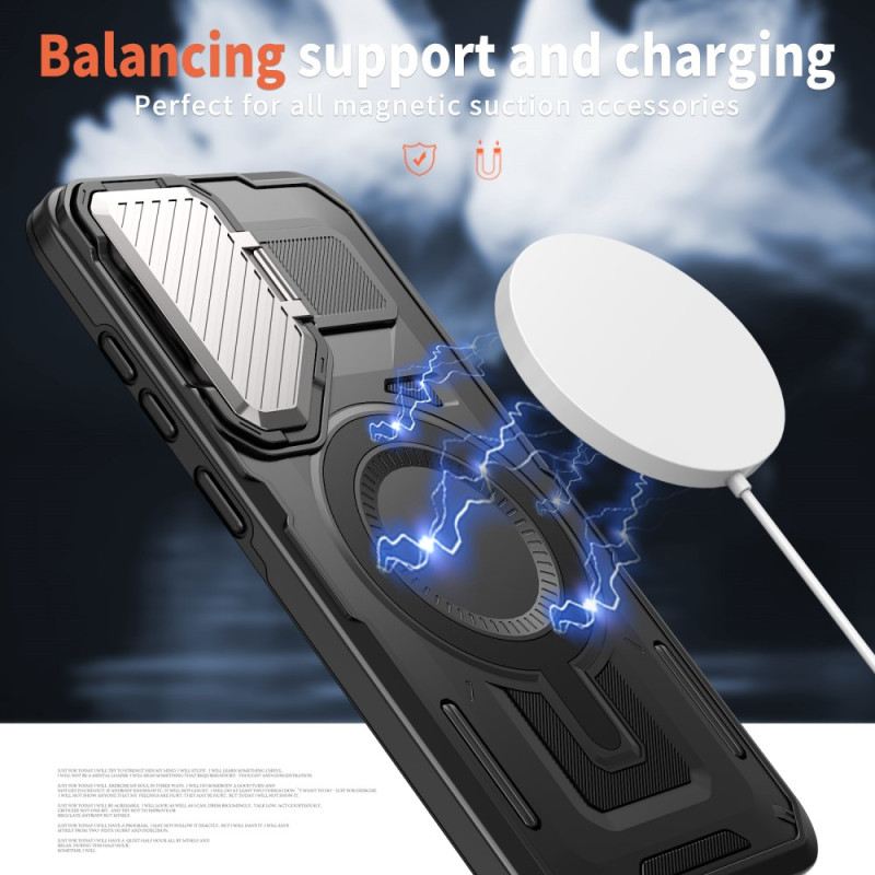 Tok Samsung Galaxy S25 5g Magsafe Kompatibilis Foglalat És Lencsevédő