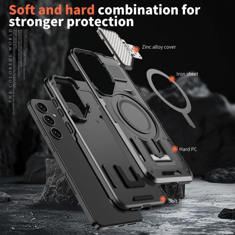 Tok Samsung Galaxy S25 5g Magsafe Kompatibilis Foglalat És Lencsevédő