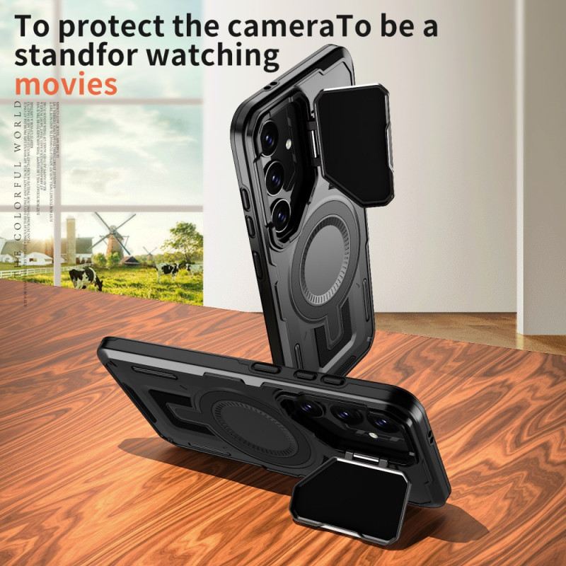 Tok Samsung Galaxy S25 5g Magsafe Kompatibilis Foglalat És Lencsevédő