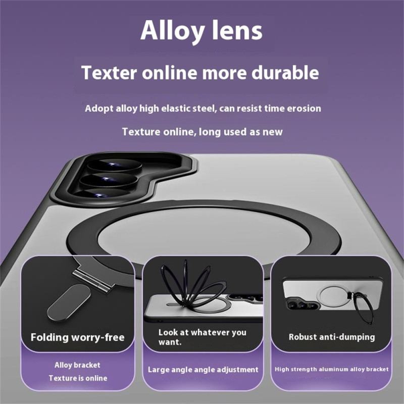 Tok Samsung Galaxy S25 5g Magsafe Kompatibilis Kihajtható Állvány