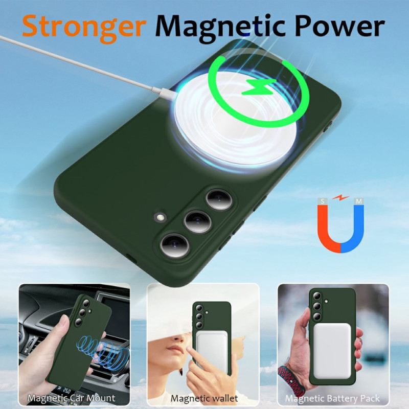 Tok Samsung Galaxy S25 5g Magsafe-kompatibilis Nyakpánttal