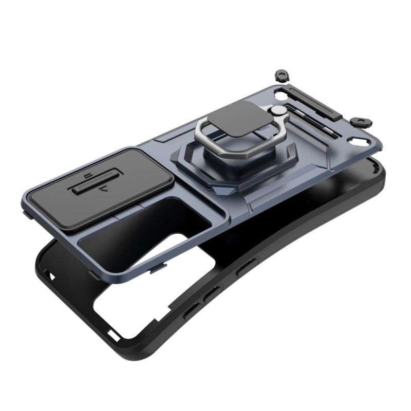 Tok Samsung Galaxy S25 5g Tartós Gyűrűtok Kameravédővel