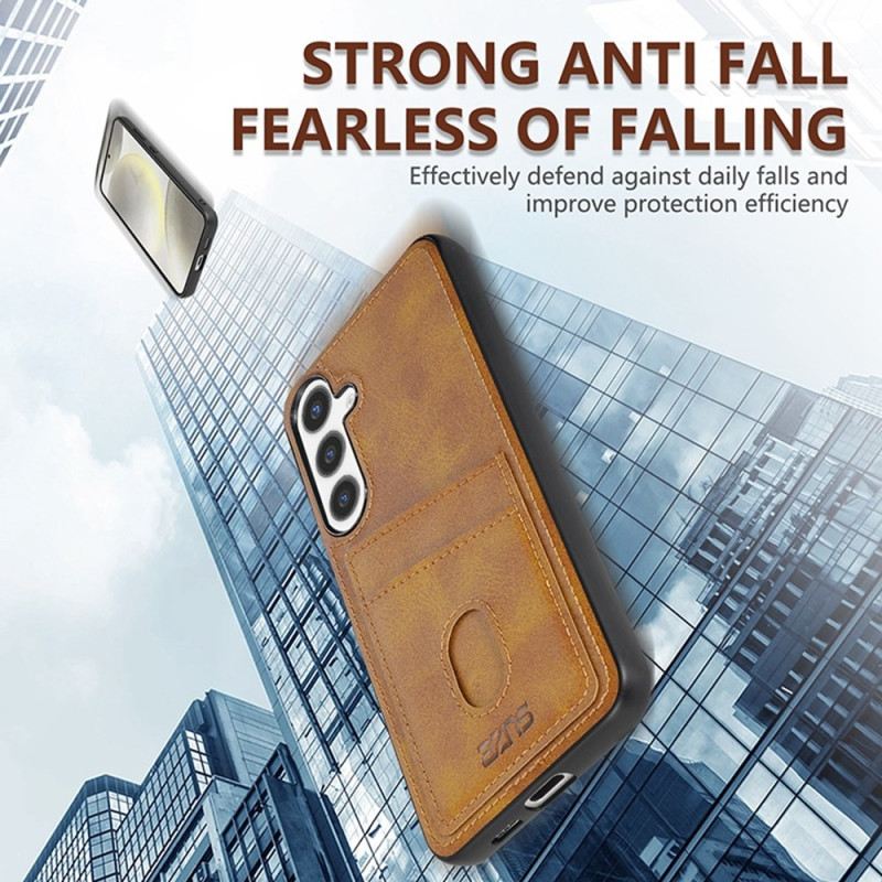 Tok Samsung Galaxy S25 5g Texturált Bőr Kártyatartó