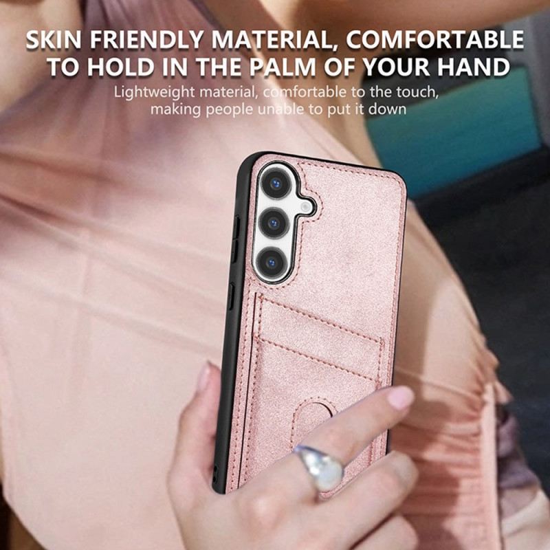 Tok Samsung Galaxy S25 5g Texturált Bőr Kártyatartó