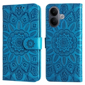 Bőrtok Vivo V60 Lite Mandala