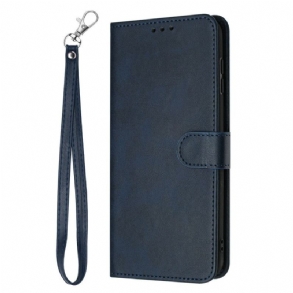 Fliptok Vivo V60 Lite Bőrhatású Szíj