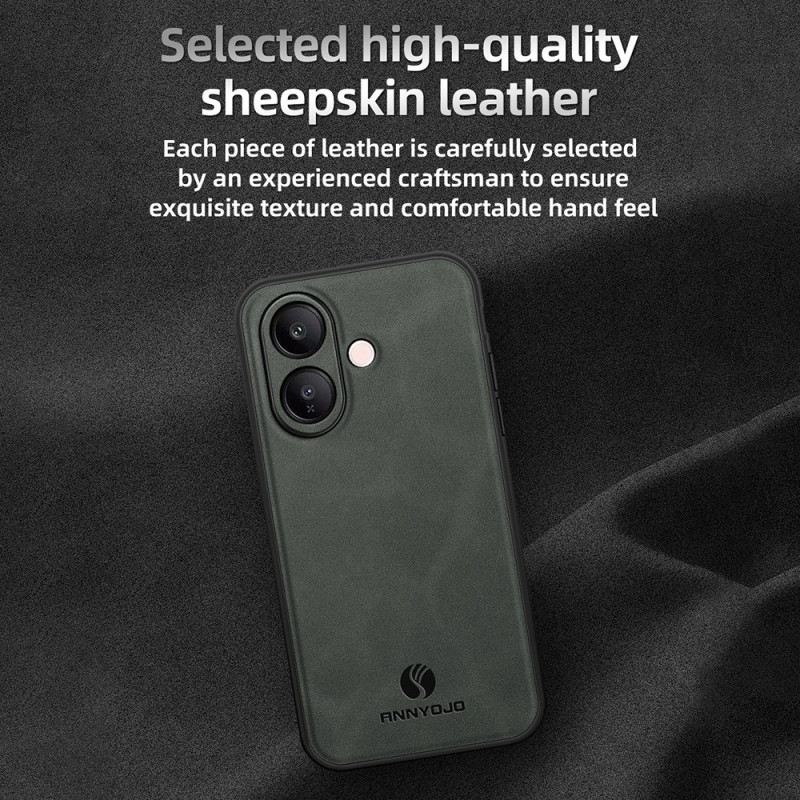 Mobiltelefon Tokok Vivo V60 Lite Megerősített Bőrhatású