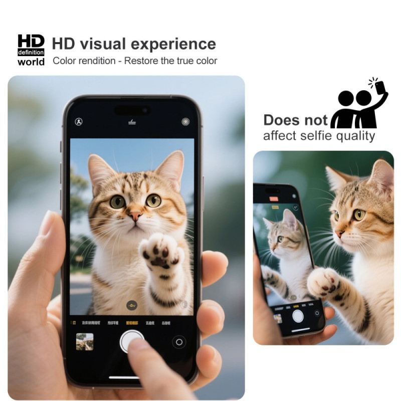 Teljes Lefedettségű Edzett Üveg Képernyővédő Vivo V60 Lite-hoz (ujjlenyomat-feloldás) (ujjlenyomat)