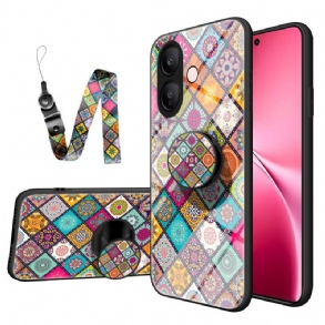 Tok Vivo V60 Lite Gyűrűtartó És Patchwork Nyakpánt