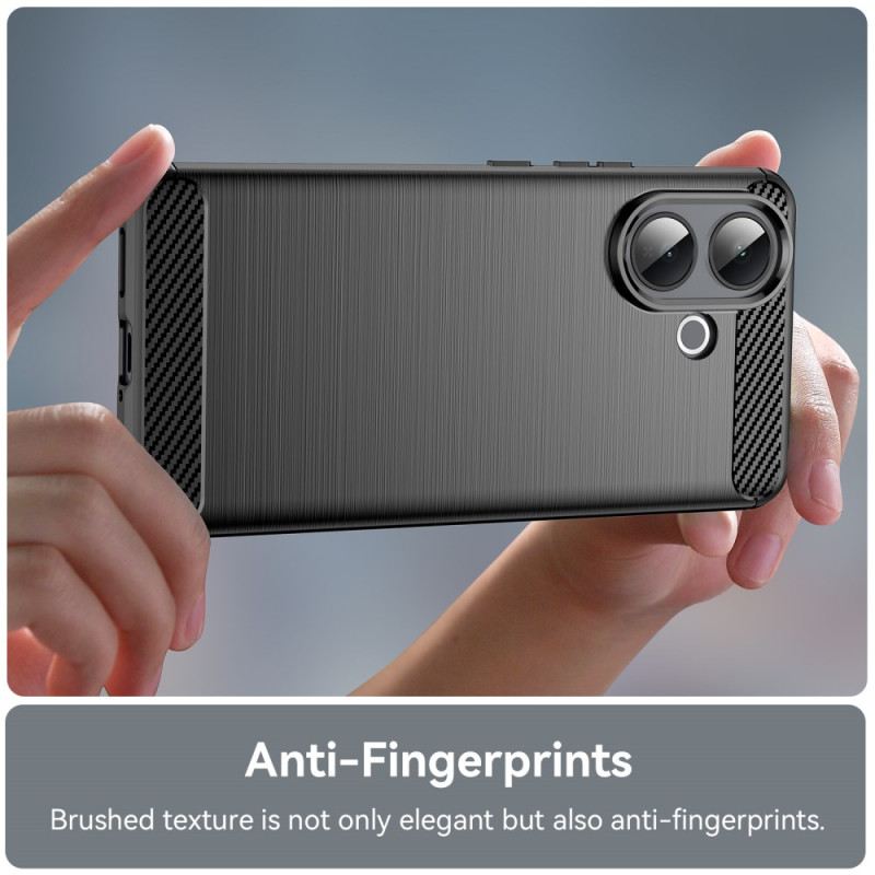 Tok Vivo V60 Lite Szálcsiszolt Szénszálas