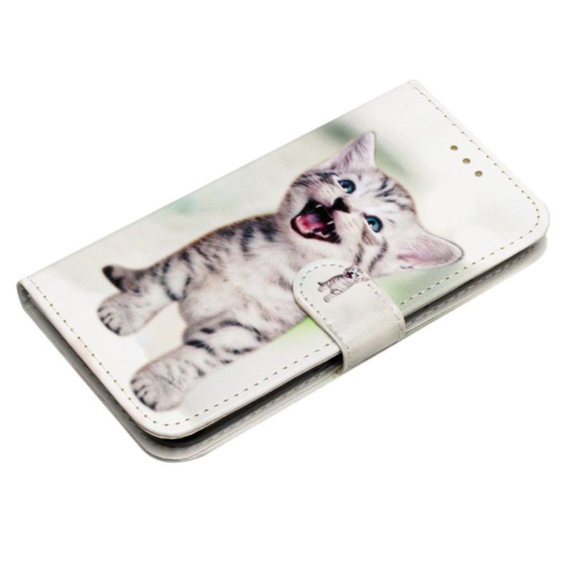 Fliptok iPhone 16 Plus Kis Macska Szíjjal