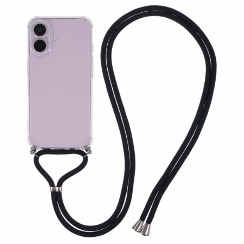 Telefontok iPhone 16 Plus Átlátszó Vezeték