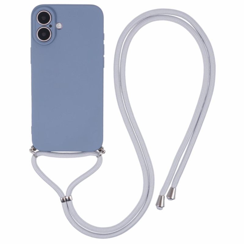 Telefontok iPhone 16 Plus Szilikonzsinórral