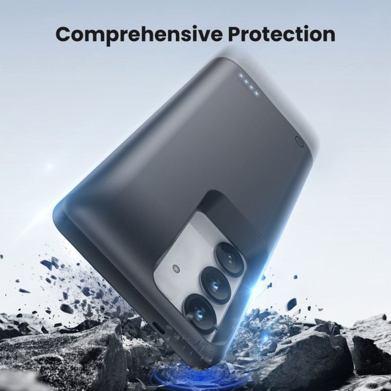 10000mah Akkumulátortok Samsung Galaxy S25 Plus / S24 Plus-hoz