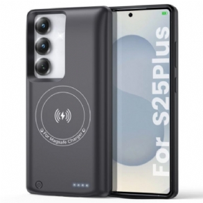 10000mah Akkumulátortok Samsung Galaxy S25 Plus / S24 Plus-hoz Töltővel És Mágneses Rögzítéssel