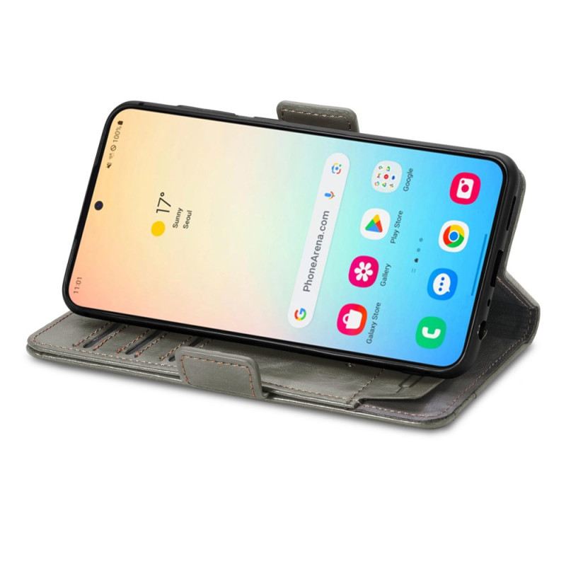 Bőrtok Samsung Galaxy S25 Plus 5g Caseneo Rfid Pénztárca