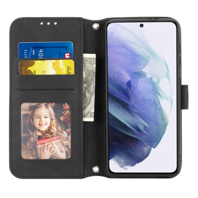 Bőrtok Samsung Galaxy S25 Plus 5g Fríz És Pánt