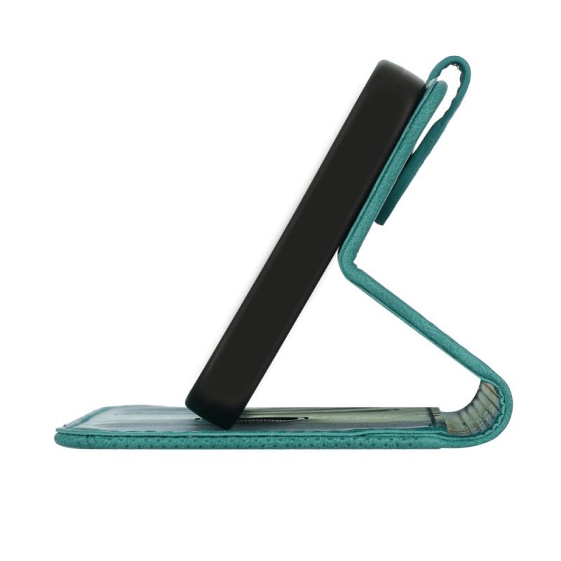 Bőrtok Samsung Galaxy S25 Plus 5g Geometrikus Pánt