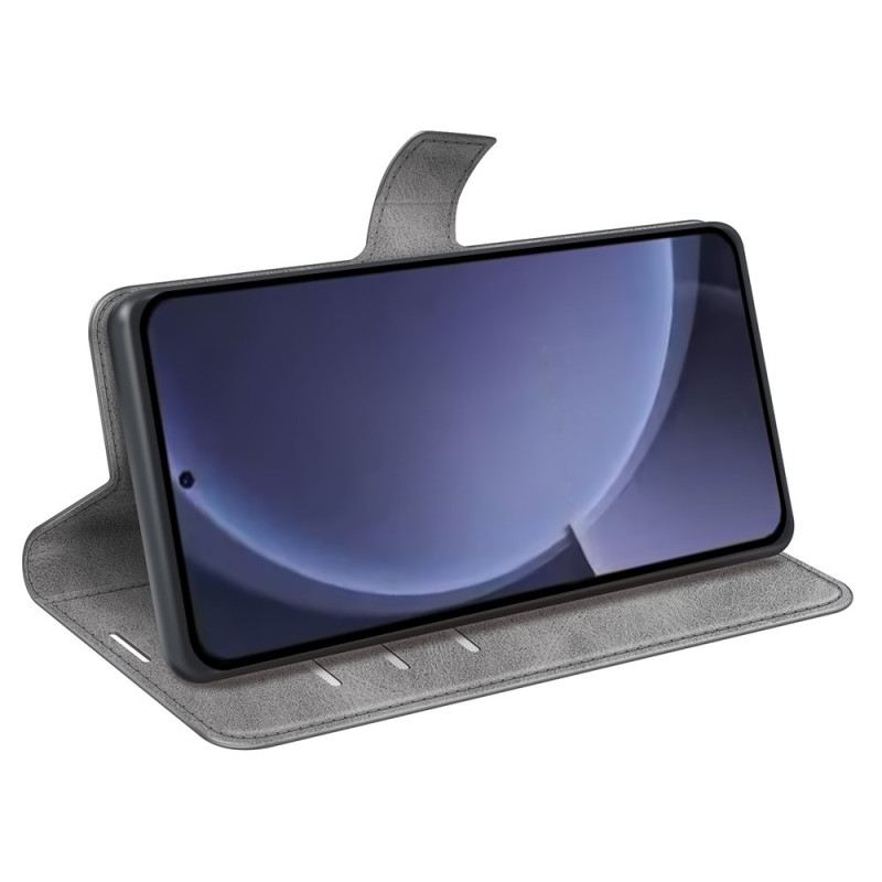 Fliptok Samsung Galaxy S25 Plus 5g Bőr Stílusú