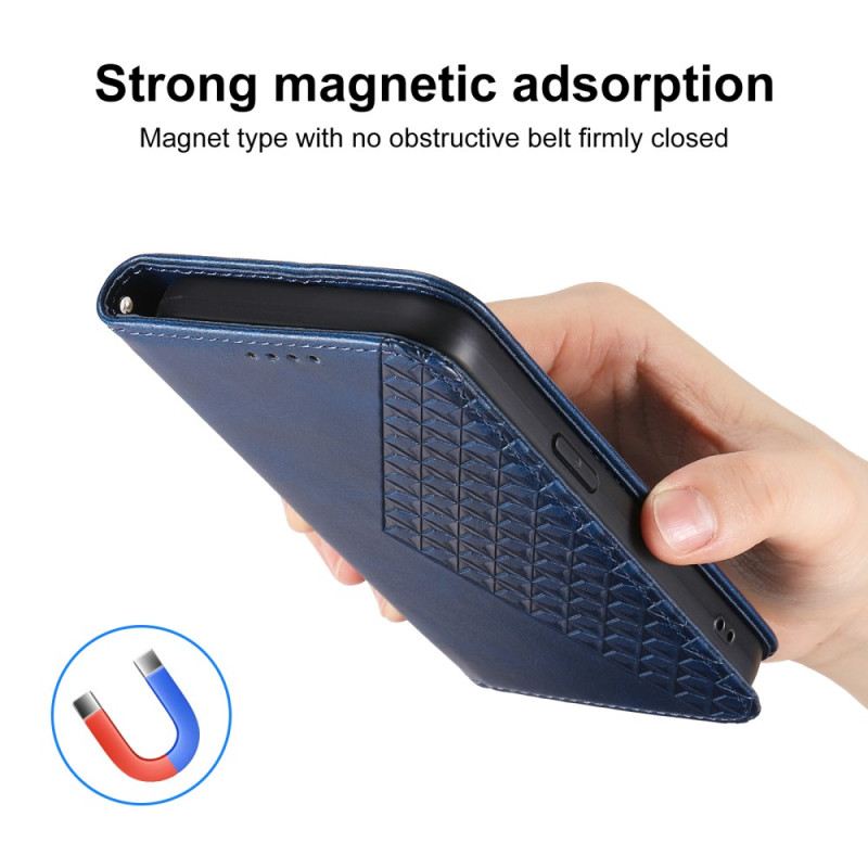 Fliptok Samsung Galaxy S25 Plus 5g Borjúbőr Textúra