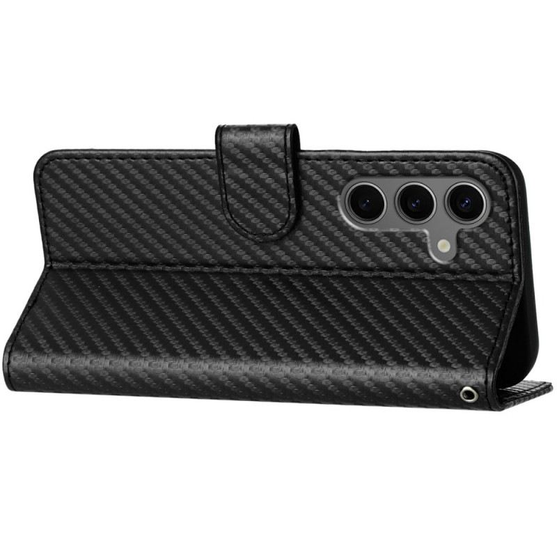 Fliptok Samsung Galaxy S25 Plus 5g Szénszálas Pánttal