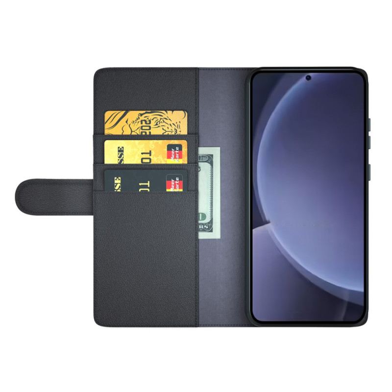 Fliptok Samsung Galaxy S25 Plus 5g Valódi Bőr