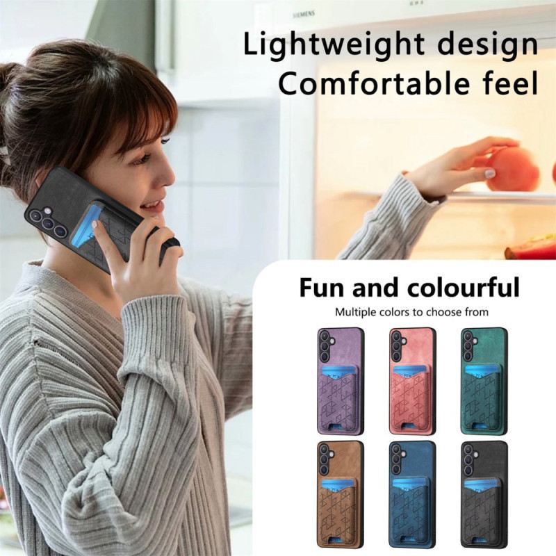 Mobiltelefon Tokok Samsung Galaxy S25 Plus 5g Kártyatartóval És Állvánnyal