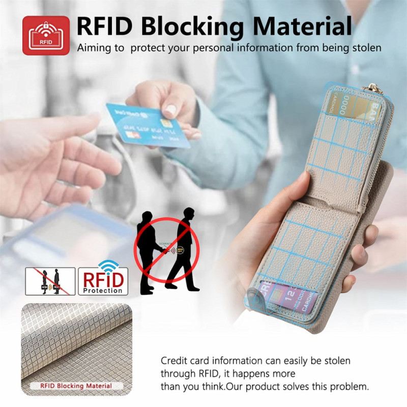 Mobiltelefon Tokok Samsung Galaxy S25 Plus 5g Pénztárca Mágneses Állvánnyal