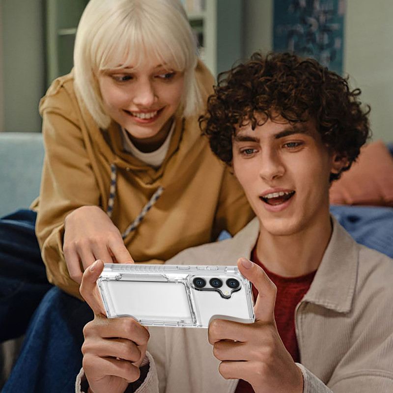 Telefontok Samsung Galaxy S25 Plus 5g Átlátszó Kártyatartó