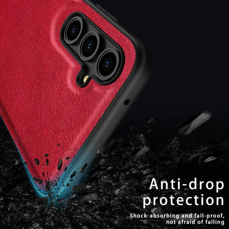 Telefontok Samsung Galaxy S25 Plus 5g Bőr Stílusú Retró