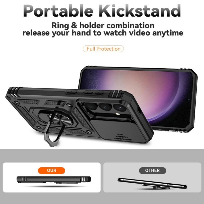 Telefontok Samsung Galaxy S25 Plus 5g Klasszikus Gyűrűtartó És Lencsevédő