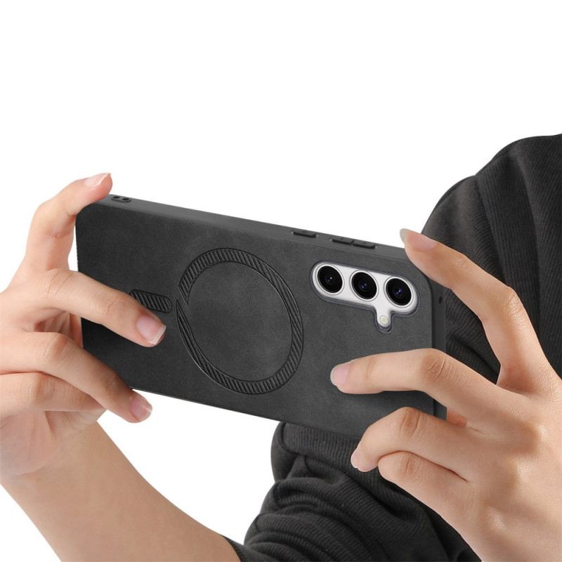 Tok Samsung Galaxy S25 Plus 5g Bőrhatású Kompatibilis Magsafe