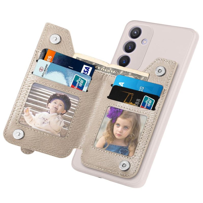 Tok Samsung Galaxy S25 Plus 5g Cipzáras Pénztárca