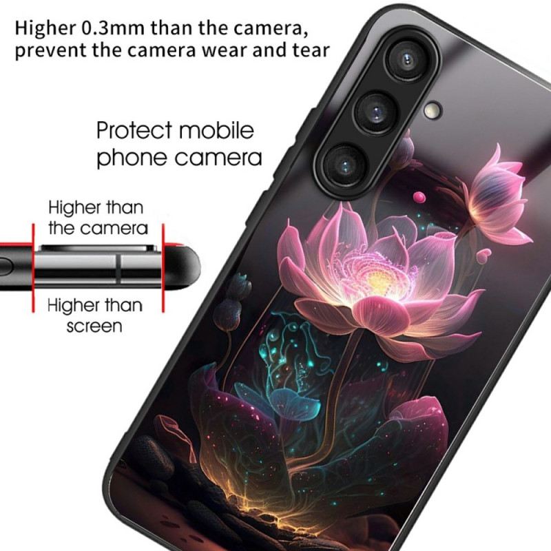 Tok Samsung Galaxy S25 Plus 5g Edzett Üveg Lótusz Mintával