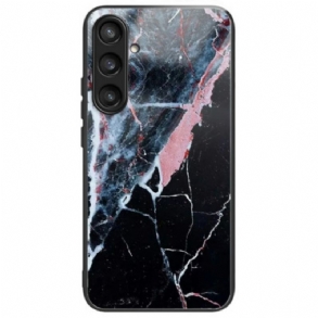 Tok Samsung Galaxy S25 Plus 5g Fekete És Rózsaszín Márvány Edzett Üveg