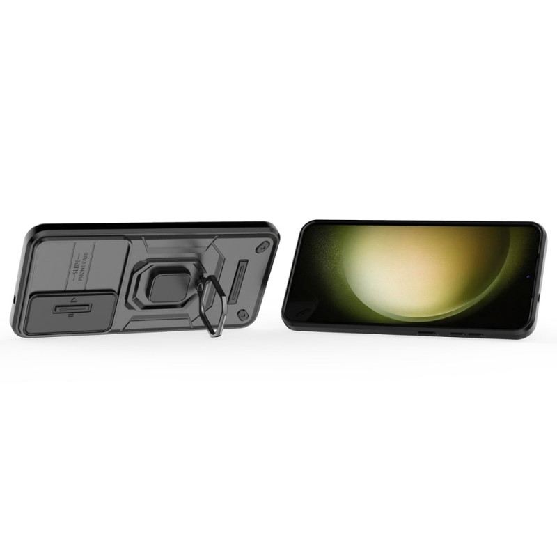 Tok Samsung Galaxy S25 Plus 5g Tartós Gyűrű Lencsevédővel