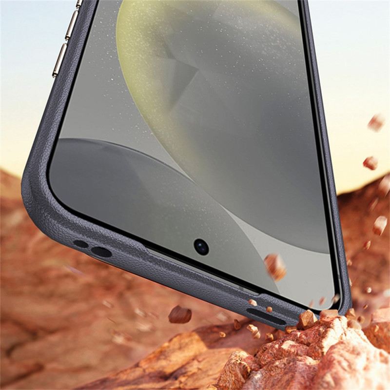 Tok Samsung Galaxy S25 Plus 5g Texturált Műbőr